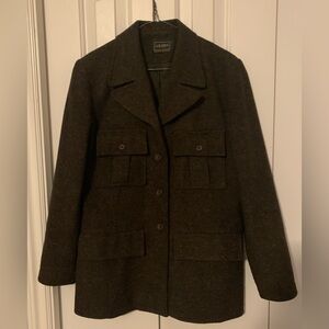 Wool Blazer Coat